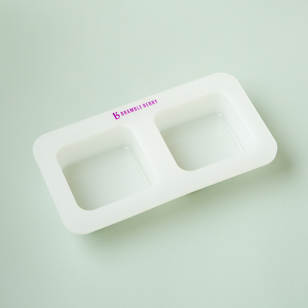 2 Cavity Square Silicone Mold image number null